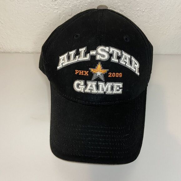 NBA All-Star Game Phoenix 2009 Adidas Cap Hat Black GN - Picture 1 of 5